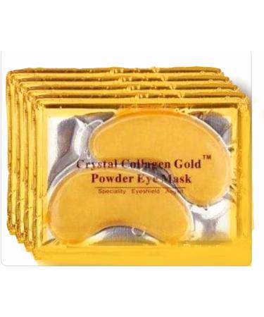 RuiLuxe Bio Collagen Facial sheet and under eye Masks Anti Aging Puffiness Spa-like experience Hydrolyzed Collagen Fine Lines Treatment 24K Gold Collagen Sheet Masks - Buy Online on GoSupps.com