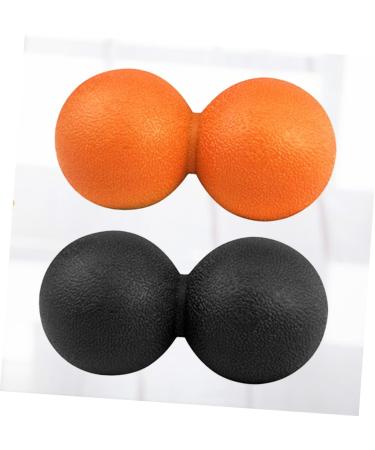 Healeved 2pcs Back Roller Yoga Ball - Peanut Massage Ball for Deep Tissue & Muscle Relief | International Shipping - Buy Online on GoSupps.com