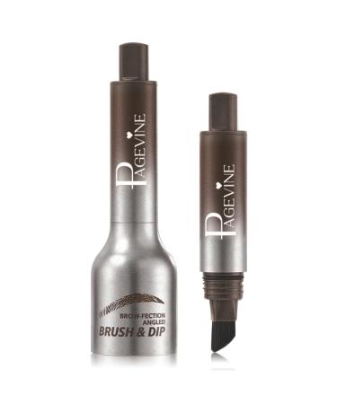 Xionghonglong Brush and eyebrow pencil waterproof gel with multifunctional brush longlasting taupe