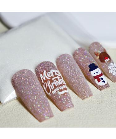 Black White Sugar Nail Glitter Powder Set - 6 Pieces for Sugar Effect Nails | GZMAYUEN - Buy Online on GoSupps.com