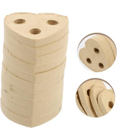 Lurrose 10st AI Cake Moxibustion Pads - Natural Chinese Moxi Stick Patches for Acupuncture | Moxa Care 4.5x4.5cm - Buy Online on GoSupps.com