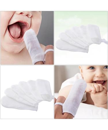 Healvian Baby Toothbrush Gauze - 18 Pieces for Gentle Mouth Cleaning & Teething Relief | Safe Disposable Brush for Toddlers & Infants - Buy Online on GoSupps.com