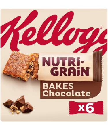 Breakfast Snack Bar Bundle Consisting of Nutrigrain Bars Raisin 6pk x2 & Nutri-Grain Bakes Chocolate Bars 6pk x2 (4 Pack) - Buy Online on GoSupps.com