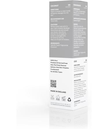 Dermavitamins Pure Coconut Oil 10ml - All-Natural and Organic - Buy Online on GoSupps.com
