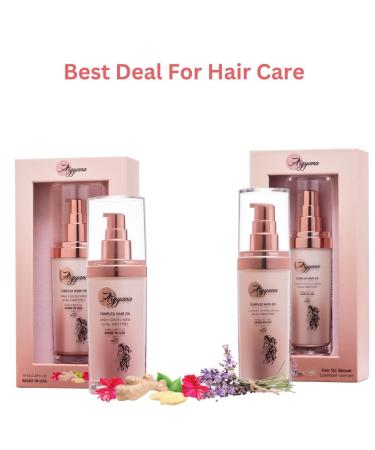Best 2-PC Hair Care Gift Set for Hair Growth | Lavender Hair Oil Serum & Ginger Hair Oil Mask - Shop Internationally - Buy Online on GoSupps.com