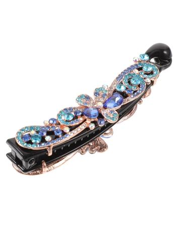 minkissy Hair Jewelry Hair Clips for Girls Decorative Hair Clip Rhinestone Clip for Hair Rhinestone Hair Clip for Women Girl Hair Accessories Rhinestones Crystal Vertical Clip Miss