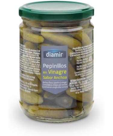 Lot of 3x Pickled gherkins with anchovy flavor - Jar 420g - Buy Online on GoSupps.com