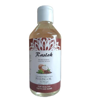Coconut Pulling Oil | Natural Pulling Oil with Coconut Peppermint and clove for Oralcare Mouthwash | Healthy Teeth & Gums (8 fl.oz. - 237ml)