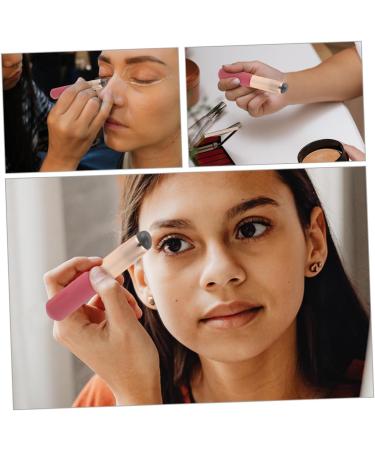 PLAFOPE 4pcs Lip Brush Women Makeup Brush Highlight Brush Lip Gloss Wands Lip Mask Applicator Lip Makeup Brush Eyebrow Brush Lip Applicators Brush Miss Shadow Brush Lips Pink Wood - Buy Online on GoSupps.com
