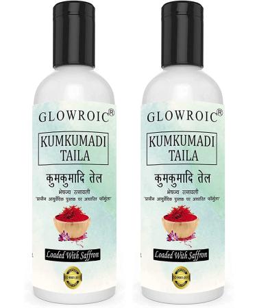 CROW Kumkumadi Taila 50 ml (oil) "with saffron" 2 pieces