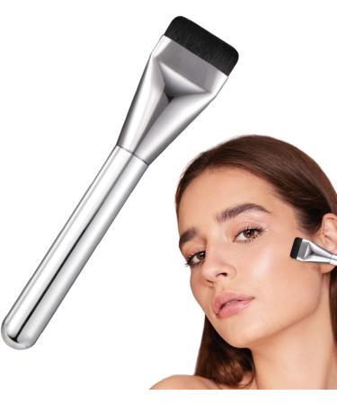 One-linne Foundation Brush - Super Thin Liquid Foundation Brush | Flat Head Foundation Beauty Brush | Makeup Flat Top Brush | Traceless Makeup Foundation Brush For Liquid Contour Cream Concealer Full - Buy Online on GoSupps.com