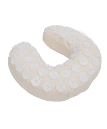 Acupressure Neck Pillow - U-Shaped Cervical Massage Pillow | Soft Cotton Fabric for Car & Travel - Buy Online on GoSupps.com