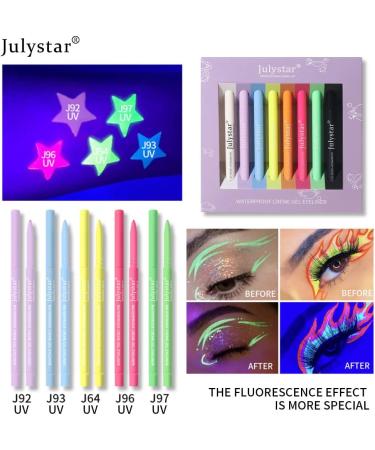 INTEROOKIE eye-liner fluorescent eye-liner couleur gel eye-liner imperm able - Buy Online on GoSupps.com