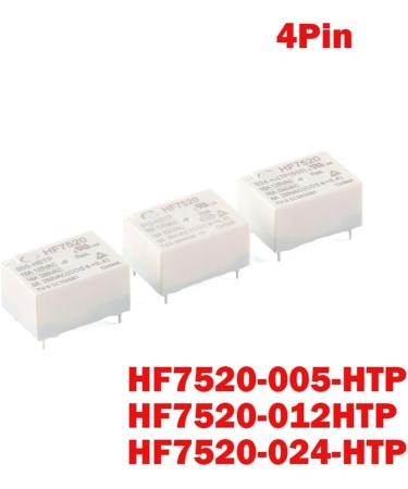 Relay HF7520 005-HTP HF7520 012-HTP HF7520 024-HTP HF7520-012-HTP HF7520-009-HTP HF7520 012 HTP 9V 12V 4PIN 16A 1Pcs (Size : 24VDC) - Buy Online on GoSupps.com