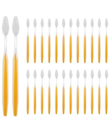 Darmlly 100 Individually Wrapped Toothbrushes Disposable Toothbrushes for Adults or Children Toilets