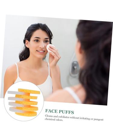 FRCOLOR 500 Pieces Face Wash Makeup Powder Puff Compressed Sponges Skin Care Tools Tool Face Skin Care Puff Makeup Removal Puff Makeup Remover Cosmetic Cleaning Cotton - Buy Online on GoSupps.com