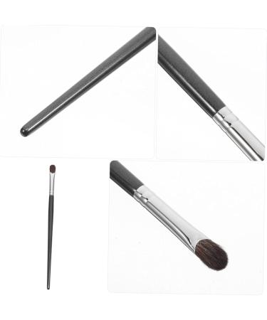 SKISUNO Animal Hair Makeup Brush Women Eye Shadow Brush Black Fine Gloss Sealed Wool and Horse Hair - Buy Online on GoSupps.com