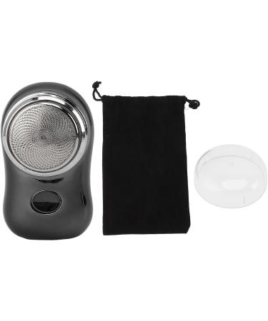 Mini Beard Trimmer Pocket Size Type C Rechargeable Low Noise Electric Beard Cutter with 400mAh Battery for Car Travel (Black) - Buy Online on GoSupps.com