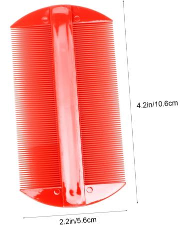 12 Pi ces peigne double face peigne anti poux Anti-puces destructeur d'insectes fin double tranchant de d tection des poux - Buy Online on GoSupps.com