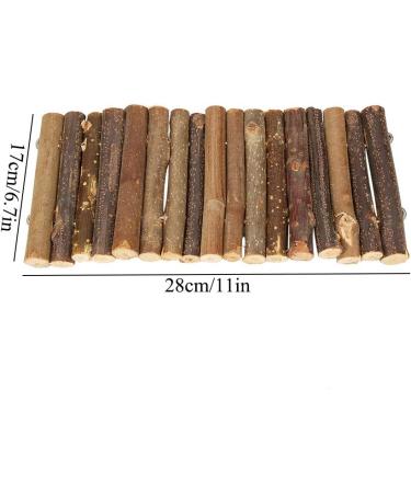 Duokon Hamster Accessories - Wooden Bridge & Curved Ladder for Hamsters Mice & Rats | Premium Small Pet Toys - Buy Online on GoSupps.com