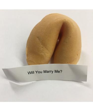 VictoryStore Wedding Proposal: Will You Marry Me Fortune Cookie With Message Inside (1 Cookie) - Buy Online on GoSupps.com