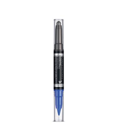 Manhattan Eyemazing Double Effect Eyeshadow & Liner-Blue 2-in-1 eyeshadow & eyeliner pen for turning-Color 004 Cobalt Storm-1 x 1.6g 004 Cobalt Storm (1 Pack) - Buy Online on GoSupps.com