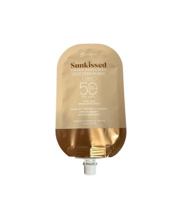 Barefaced Sunkissed Try-Me Pouch TINTED Sunscreen SPF 50 PA++++ 20g (Try-Me Pouch Light Tint 20g)