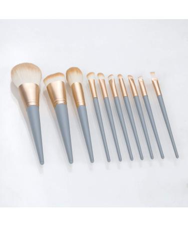 Buy 10 Shadow Tools Eye Brush Powder Set & Quartz Roller - Premium Makeup Beauty Tools for Flawless Application | International Shipping Available - Buy Online on GoSupps.com