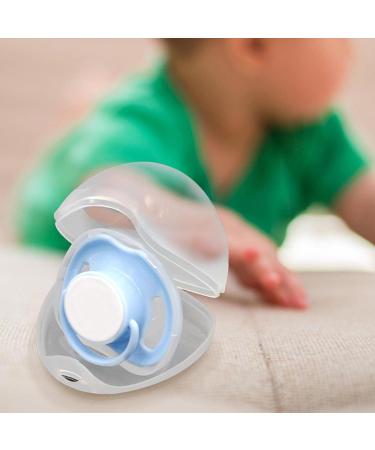 3-Piece Transparent Pacifier Box Set - Portable Dustproof BPA-Free Storage for Baby Girls | Ideal for Newborn Travel & Mam Bibs - Buy Online on GoSupps.com