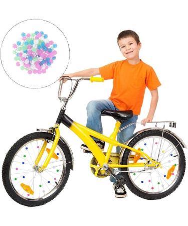 NT-ling Multicoloured Luminous Bicycle Spoke Beads - 72 Pieces - Kids Bike Wheel Decorations - Buy Online on GoSupps.com