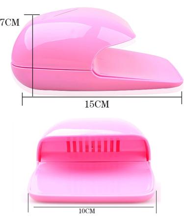 Coniya Mini Portable Nail Polish Dryer Fan | Fast Nail Art Drying Tool | White Nail Cooler for Perfect Manicure - Buy Online on GoSupps.com