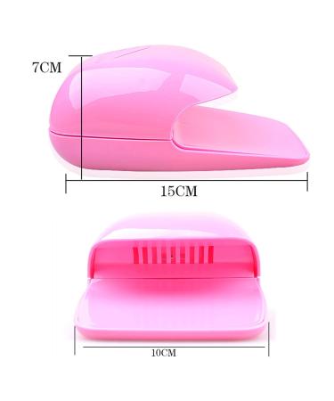 Fesjoy Mini Portable Nail Polish Dryer Fan | Nail Art Tool for Quick Drying & Cooling | Ideal Nail Dryer for Home & Travel - Buy Online on GoSupps.com
