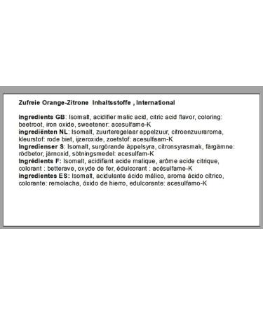 2.5 kg orange-lemon sweets without sugar - Buy Online on GoSupps.com