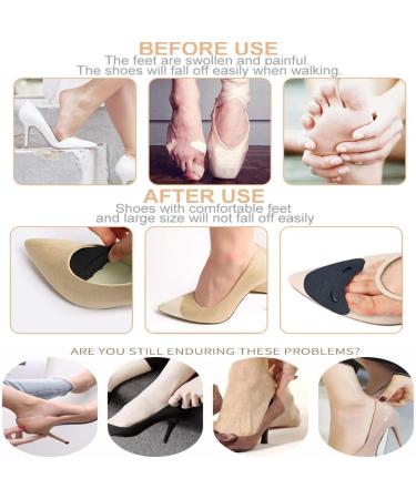 Crazy Bean Heel Cushions & Toe Pads - 4 Pairs of Comfort & Pain Relief for High Heels | International Shipping - Buy Online on GoSupps.com