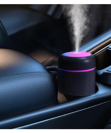 Mini Air Humidifier Essential Oil Diffuser Aromatherapy with Colorful Light | 2 Mist Modes, Auto Shut-Off | Anion Air Diffuser for Home, Bedroom, Office - Grey - Buy Online on GoSupps.com