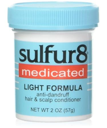 Sulfur8 Medicated Light Formula Anti-Dandruff Hair & Scalp Conditioner  2 Ounce