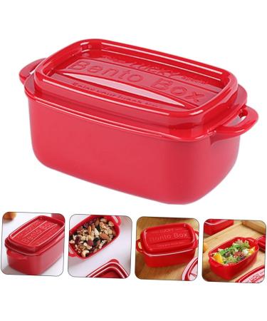 Alipis 1pc Box Lunch Box Lunchbox Salad Container Portable Food Container Japanese-Style Crisper Child - Buy Online on GoSupps.com