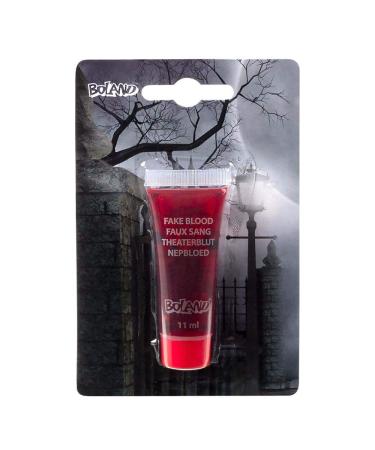 Boland 45160 Red Theater Blood Tube 11 ml capacity makeup miracle paint wound carnival theme party Halloween