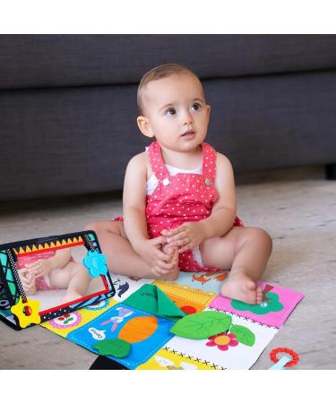 Buy Inbeby Baby SPIEGEL TOSE DEFORT DOROVE - Black & White Contrast Alphabet Toys for Newborns 0-6 Months | Engaging Baby Busy Toys - Buy Online on GoSupps.com