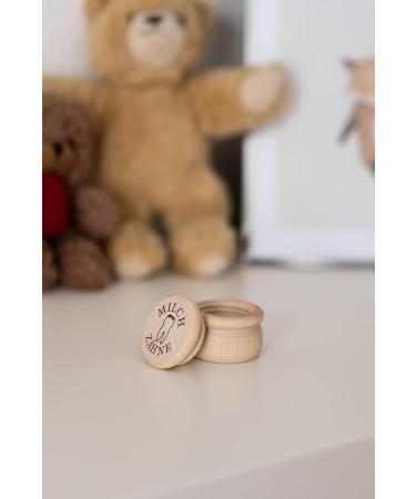 Chinchilla Milk Tooth Box - Maple Wood | Made in Germany | Perfect Gift for Baptism Schooling & Kindergarten | Children's Tooth Storage & Souvenir - Buy Online on GoSupps.com