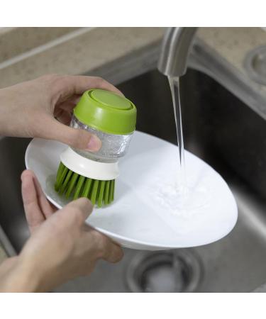 DAPOWER Soap Dispensing Palm Brush Refill - 2 Pack (Green) - Buy Online on GoSupps.com