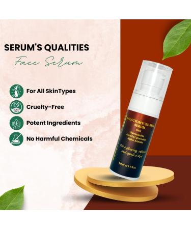 IVACHI- Amino acids Peptides Vitamins Rich Galactomyces Face Serum for Dull & Sensitive Skin | Anti-aging Hydrating Brightening Repairing with Niacinamide Vitamin C Hyaluronic Acid | 50 ml - Buy Online on GoSupps.com