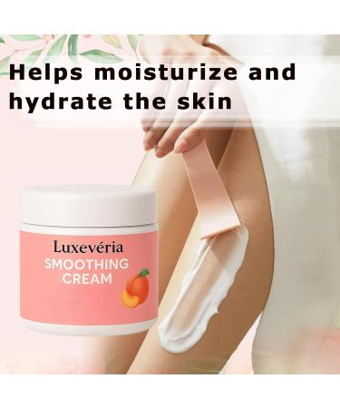 Nbzsmlkn Luxev ria Facial Hair Removal Cream Smoothing Cream Depilatory Cream with Peach Treatment for Smooth Skin for Women and Men 1 piece - Buy Online on GoSupps.com