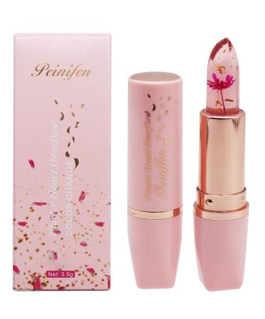 KTouler Color Change Crystal Flower Jelly Lipstick Set - Long Lasting Moisturizing Lip Gloss for Women and Girls - Buy Online on GoSupps.com