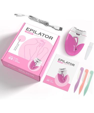 Buy Women's Epilator with LED Light - Wireless Hair Removal for Face Body Armpit Bikini & Leg | International Shipping - Buy Online on GoSupps.com