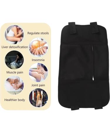 Castor Oil Pack Kit for Liver Detox - Adjustable Straps & Less Dirt - Best eCommerce Shipping Internationally - Buy Online on GoSupps.com