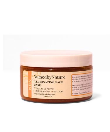 Turmeric & Kojic Acid Face Mask | Brightening & Nourishing | Acne Treatment & Dark Spot Remover | Natural Ingredients: Honey Aloe Vera Tea Tree Oil - Buy Online on GoSupps.com