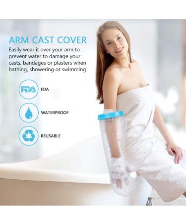 Yosoo Health Gear Waterproof Arm Cast Cover - Adult Short Arm Protector for Shower & Bath - Buy Online on GoSupps.com