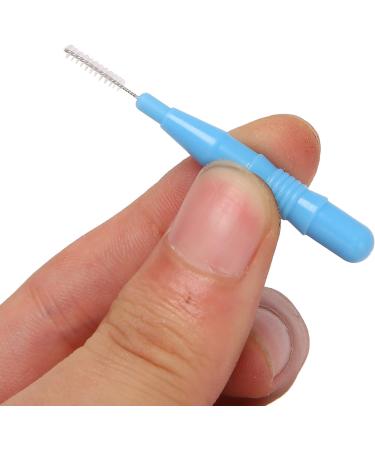NATHA 100pcs Interdental Brushes - Gentle Dental Picks & Floss - Effective Tooth Cleaning & Oral Care Tools for Healthy Teeth - Buy Online on GoSupps.com