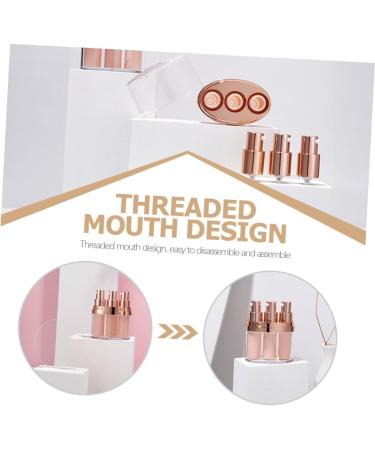 Lotion Bottle Multi-use Empty Bottle Cosmetics Container Essential Airless Pump Bottle Foam Bottle Cream Bottle Bubble Soap Eyelash Cleaner Abs Travel Skin Care Products Liquid - Buy Online on GoSupps.com